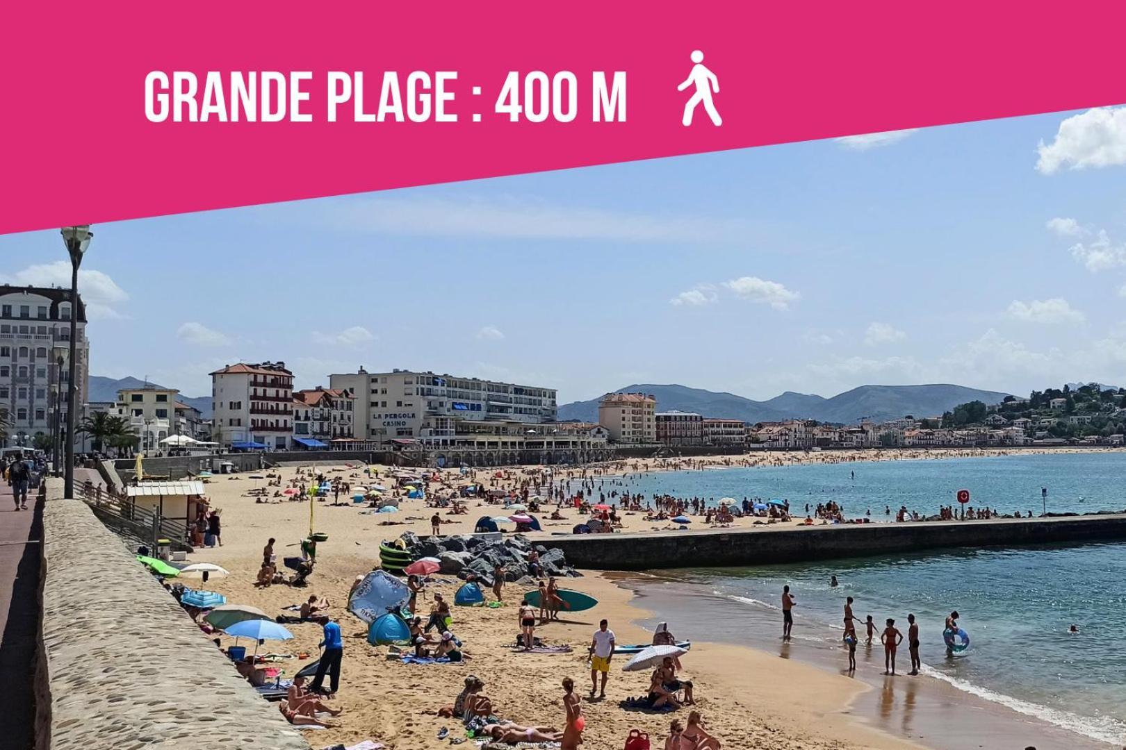 Ilbetea - Ideal Couple - Duplex Tout Confort - Plage A 400 M - Parking Saint-Jean-de-Luz Exterior photo